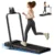 UMAY-Tapis de course pliable à moteur sans balais, vitesse jusqu'à 12 km/h, inclinaison réglable, compact et silencieux-idéal pour l'entraînement à domicile (jusqu'à 136 kg)