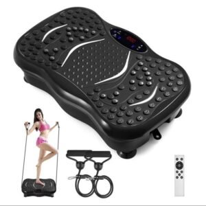 Vibrationsplatte mit Fernbedienung – Ganzkörper-Fitnessgerät für Muskelaktivierung & -entspannung, ideal für Home Office-Einsatz